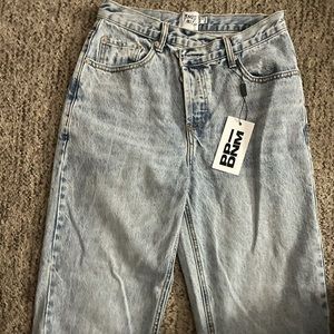 COPY - princess polly asymmetrical jeans